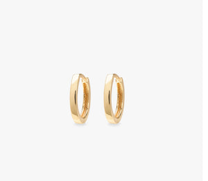 Plain Gold Huggie