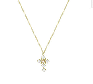 Tiny Pearl Cross