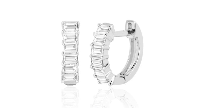 Tiny Baguette Hoop