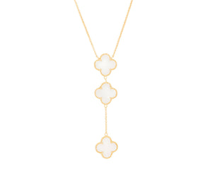 Clover Drop Necklace