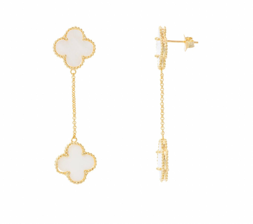 Clover Drop Earrings