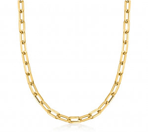 Thick Paperclip Chain