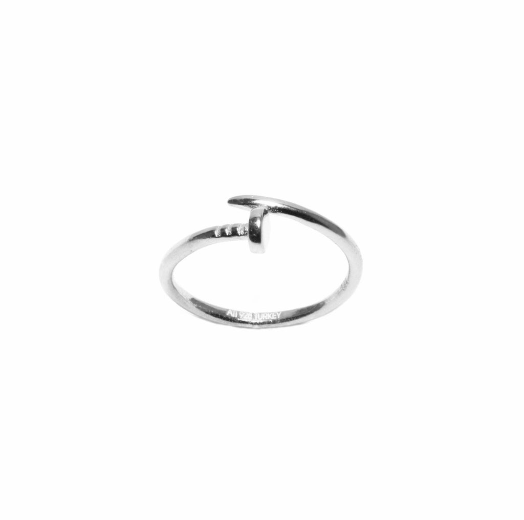 Silver Nail Ring