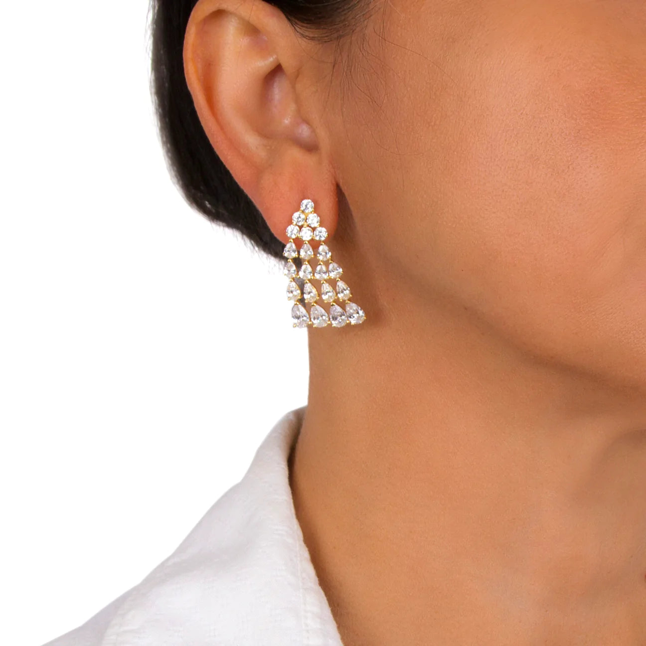 Hanging Teardrop earrings