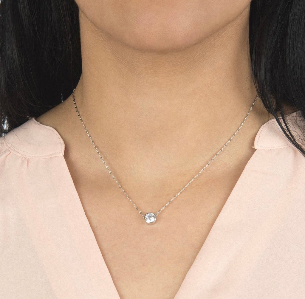 Solitaire Necklace